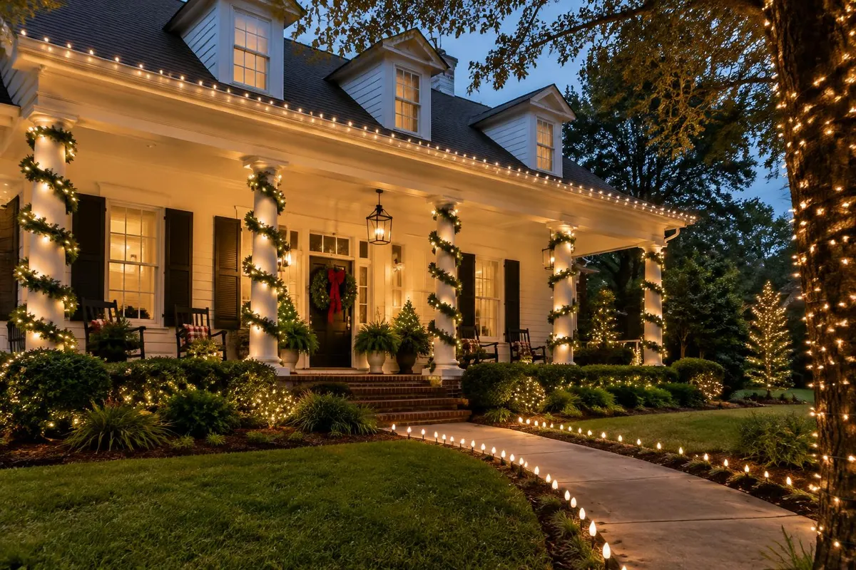 Tree & landscape lighting inspiration for a Southern property